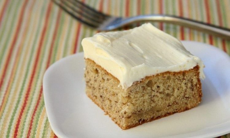 Cara Membuat Kue Bolu Pisang Tabur Keju