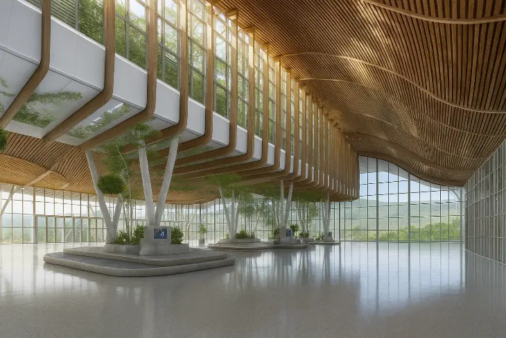 Roland Garros Airport Arrivals Terminal - Réunion Island